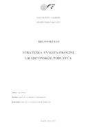 Strateška analiza okoline građevinskog poduzeća