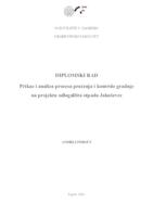 Prikaz i analiza procesa praćenja i kontrole gradnje na projektu odlagališta otpada Jakuševac