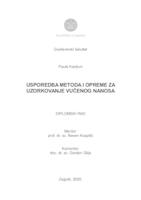 Usporedba metoda i opreme za uzorkovanje vučenog nanosa