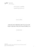 Strategije održive revitalizacije industrijski onečišćenih područja