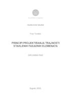 Principi projektiranja trajnosti staklenih fasadnih elemenata