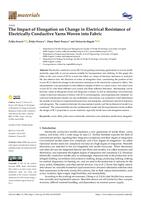 The Impact of Elongation on Change in Electrical Resistance of Electrically Conductive Yarns Woven into Fabric