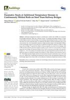 Parametric Study of Additional Temperature Stresses in Continuously Welded Rails on Steel Truss Railway Bridges