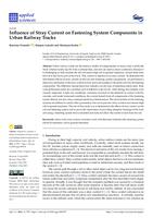 Influence of Stray Current on Fastening System Components in Urban Railway Tracks