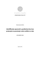 Identifikacija opasnosti u građevinarstvu kao preduvjet za povećanje razine zaštite na radu