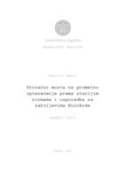 Proračun mosta na prometno opterećenje prema starijim normama i usporedba sa zahtijevima Eurokoda