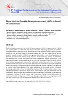 Rapid post-earthquake damage assessment platform based on UAV and GIS