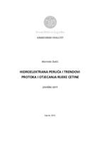 Hidroelektrana Peruća i trendovi protoka i otjecanja rijeke Cetine