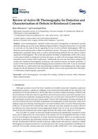 Review of Active IR Thermography for Detection and Characterization of Defects in Reinforced Concrete