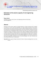 Estimation of the seismic capacity of civil engineering structures