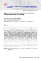 Experimental and numerical assessment of reinforced concrete column under cyclic loading