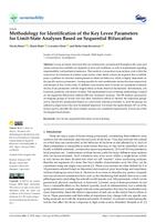 Methodology for Identification of the Key Levee Parameters for Limit-State Analyses Based on Sequential Bifurcation