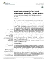 Monitoring and Diagnostic Load Testing of a Damaged Railway Bridge