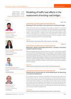 Modelling of traffic load effects in the assessment of existing road bridges