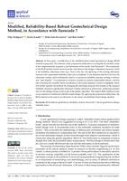 Modified, Reliability-Based Robust Geotechnical Design Method, in Accordance with Eurocode 7