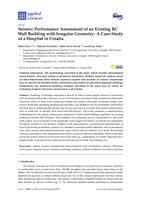 Seismic Performance Assessment of an Existing RC Wall Building with Irregular Geometry: A Case- Study of a Hospital in Croatia