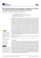 Wave Runup Prediction and Alongshore Variability on a Pocket Gravel Beach under Fetch-Limited Wave Conditions