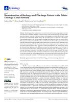 Reconstruction of Recharge and Discharge Pattern in the Polder Drainage Canal Network