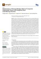 Optimization of Thermal Bridges Effect of Composite Lightweight Panels with Integrated Steel Load-Bearing Structure