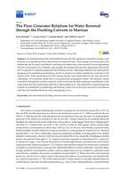 The Flow Generator Relations for Water Renewal through the Flushing Culverts in Marinas