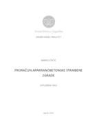 Proračun armiranobetonske stambene zgrade