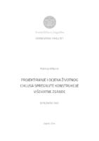 Projektiranje i ocjena životnog cikula spregnute konstrukcije višekatne zgrade