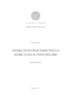 Obrada eksperimentalnog profila brzine za uvjete pokretnog dna