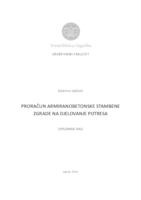 Proračun armiranobetonske stambene zgrade na djelovanje potresa