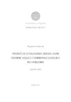 Proračun otkazivanja zidova izvan ravnine uslijed formiranja lokalnih mehanizama