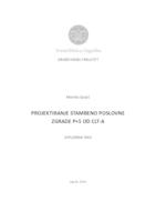 Projektiranje stambeno poslovne zgrade P+5 od CLT-a