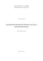 Dugoročna prognoza morskih valova u Jadranskom moru