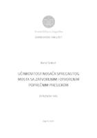 Učinkovitost nosača spregnutog mosta sa zatvorenim i otvorenim poprečnim presjekom