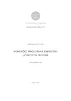 Numeričko modeliranje energetski učinkovitih prozora