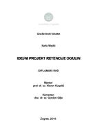 Idejni projekt retencije Ogulin