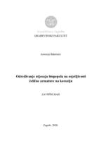 Određivanje utjecaja biopepela na osjetljivosti čelične armature na koroziju