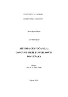 Metoda gustoća sila: osnovna ideja i izvor novih postupaka