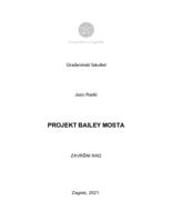 Projekt Bailey mosta