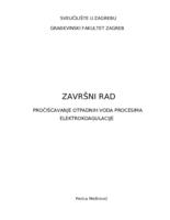 Pročišćavanje otpadnih voda procesima elektrokoagulacije