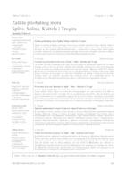 prikaz prve stranice dokumenta Zaštita priobalnog mora Splita, Solina, Kaštela i Trogira