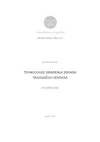 prikaz prve stranice dokumenta tehnologije građenja zgrada trgovačkih centara