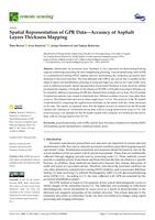 prikaz prve stranice dokumenta Spatial Representation of GPR Data—Accuracy of Asphalt Layers Thickness Mapping