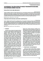 prikaz prve stranice dokumenta An overview of the applications of wavelet transform for discharge and suspended sediment analysis