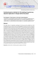 prikaz prve stranice dokumenta Combined seismic methods for 3D modeling of quarternary deposits: Application to Skopje sedimentary basin