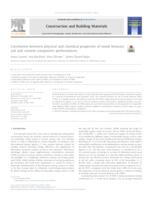 prikaz prve stranice dokumenta Correlation between physical and chemical properties of wood biomass ash and cement composites performances