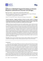 prikaz prve stranice dokumenta Influence of Multiple-Support Excitation on Seismic Response of Reinforced Concrete Arch Bridges