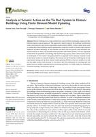 prikaz prve stranice dokumenta Analysis of Seismic Action on the Tie Rod System in Historic Buildings Using Finite Element Model Updating