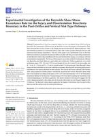 prikaz prve stranice dokumenta Experimental Investigation of the Reynolds Shear Stress Exceedance Rate for the Injury and Disorientation Biocriteria Boundary in the Pool-Orifice and Vertical Slot Type Fishways