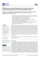 prikaz prve stranice dokumenta Probabilistic and Semi-Probabilistic Analysis of Slender Columns Frequently Used in Structural Engineering