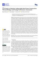 prikaz prve stranice dokumenta Case Study in Modular Lightweight Steel Frame Construction: Thermal Bridges and Energy Performance Assessment