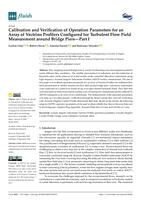 prikaz prve stranice dokumenta Calibration and Verification of Operation Parameters for an Array of Vectrino Profilers Configured for Turbulent Flow Field Measurement around Bridge Piers-Part I